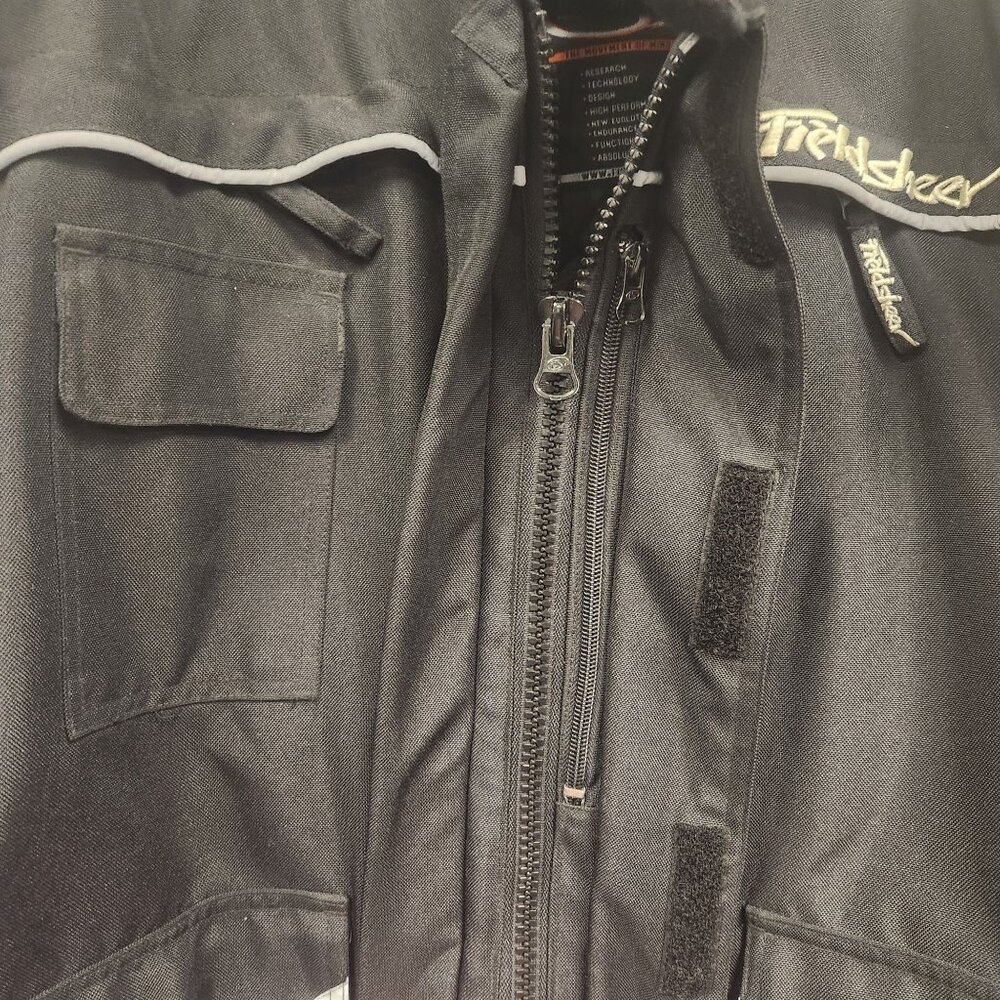 Fieldsheer‎ Black Motorcycle Jacket Riding Motorcycle Safety - Picture 7 of 13
